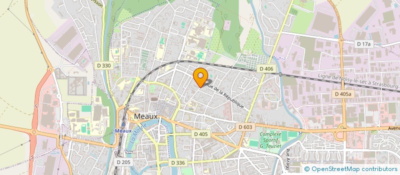 localisation de l'entreprise LE DIVAN à MEAUX