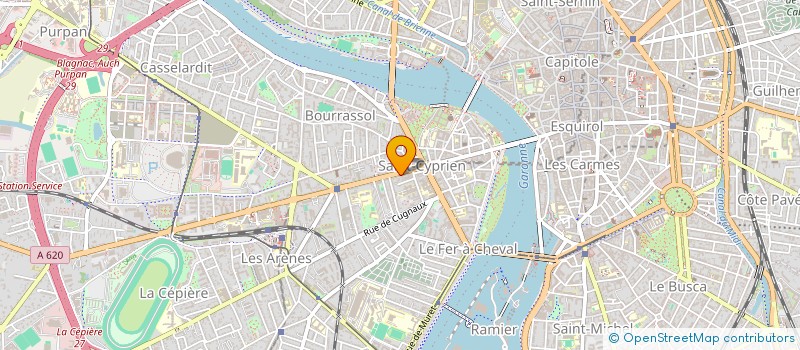localisation de l'entreprise LE DIXIEME BILLIARD à TOULOUSE