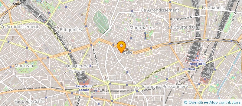 localisation de l'entreprise LE DJEMBE D'AFRIQUE  PARIS