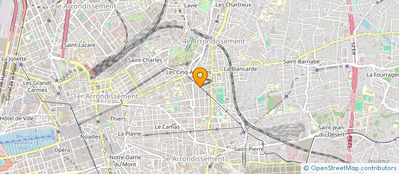 localisation de l'entreprise LE DJURDJURA à MARSEILLE 4EME