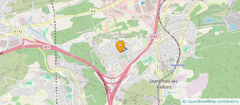 localisation de l'entreprise LE DO'MAIME  SEPTEMES-LES-VALLONS