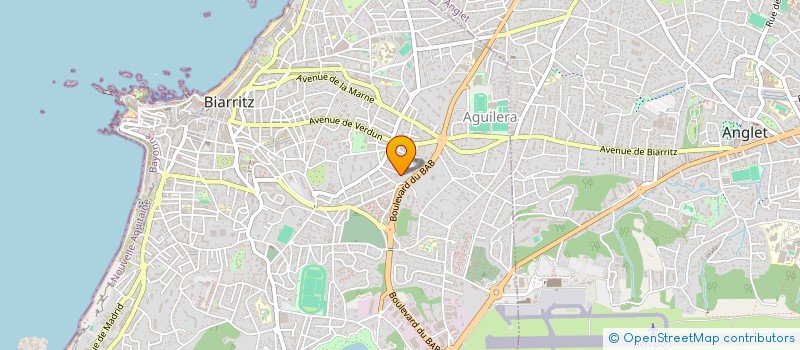 localisation de l'entreprise LE DOCK à BIARRITZ
