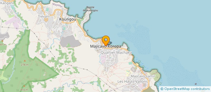 localisation de l'entreprise LE DODO à MAMOUDZOU
