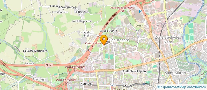 localisation de l'entreprise LE DOEUFF IND  RENNES