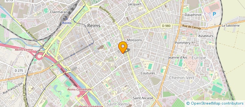 localisation de l'entreprise LE DOJO  REIMS