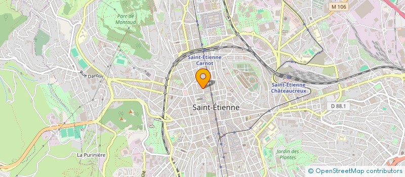 localisation de l'entreprise LE DOLCE  SAINT-ETIENNE