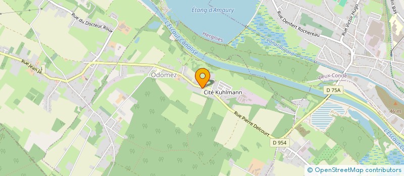 localisation de l'entreprise LE DOLMEN à ODOMEZ