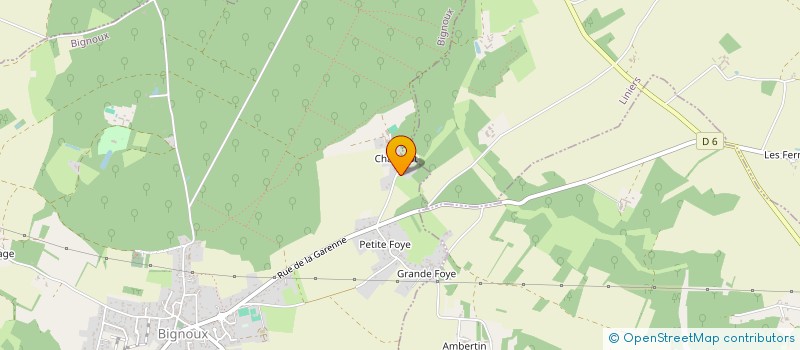 localisation de l'entreprise LE DOLMEN  BIGNOUX