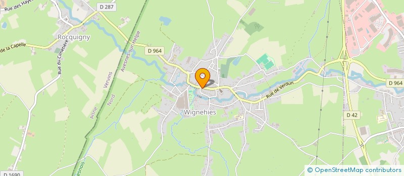 localisation de l'entreprise LE DOMAINE  WIGNEHIES