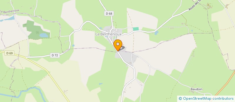 localisation de l'entreprise LE DOMAINE à LA BERTHENOUX