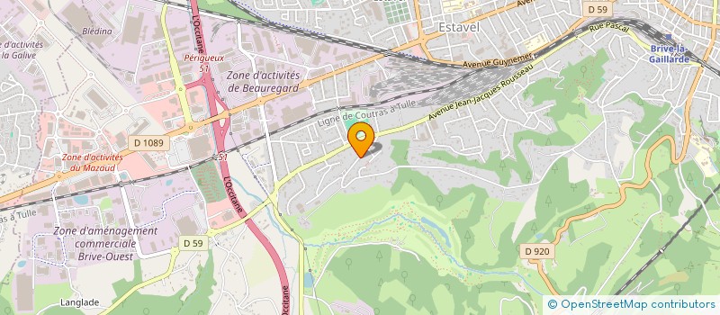 localisation de l'entreprise LE DOMAINE  NOAILLES