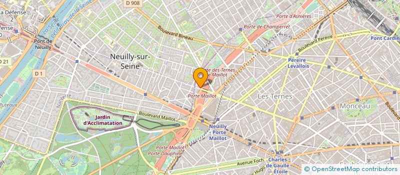 localisation de l'entreprise LE DOMAINE CLARINS  PARIS