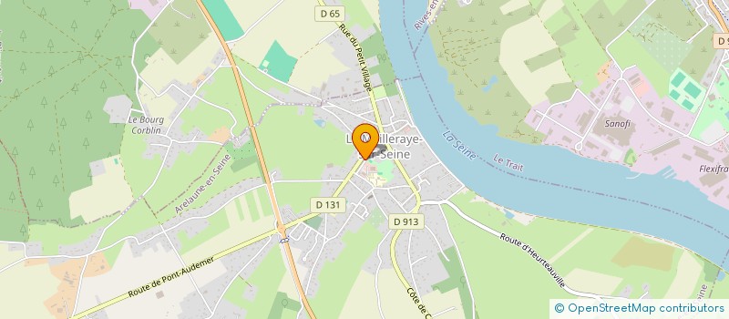 localisation de l'entreprise LE DOMAINE D'ARANE  ARELAUNE-EN-SEINE