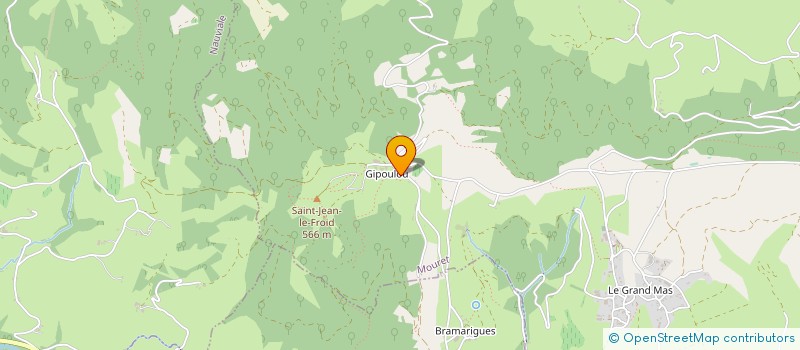 localisation de l'entreprise LE DOMAINE D'ARIAEL  MOURET