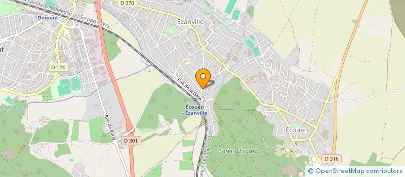 localisation de l'entreprise LE DOMAINE D'AZELIE  EZANVILLE