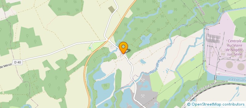 localisation de l'entreprise LE DOMAINE D'EDEN  SAINT-NICOLAS-LA-CHAPELLE