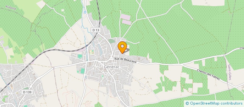 localisation de l'entreprise LE DOMAINE D'ELOI  GENERAC