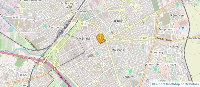 localisation de l'entreprise LE DOMAINE D'HENRI  REIMS