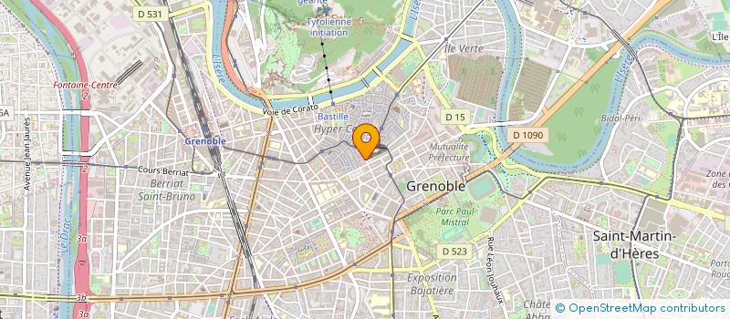 localisation de l'entreprise LE DOMAINE D ORVAULT à GRENOBLE