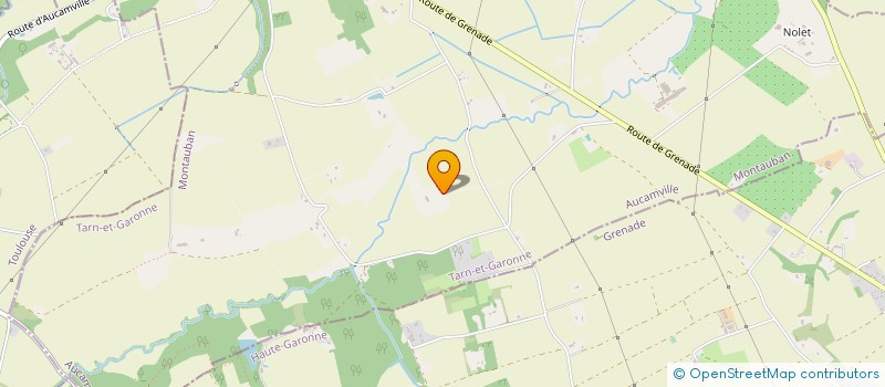 localisation de l'entreprise LE DOMAINE DE BALESTAT  AUCAMVILLE