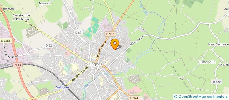 localisation de l'entreprise LE DOMAINE DE CLONA  VALOGNES