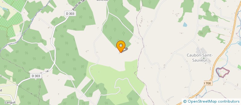 localisation de l'entreprise LE DOMAINE DE FRENE  CASTELNAU-SUR-GUPIE