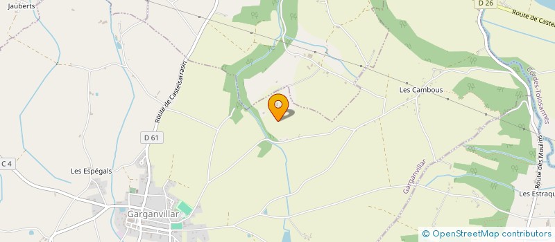 localisation de l'entreprise LE DOMAINE DE GARGANVILLAR  GARGANVILLAR