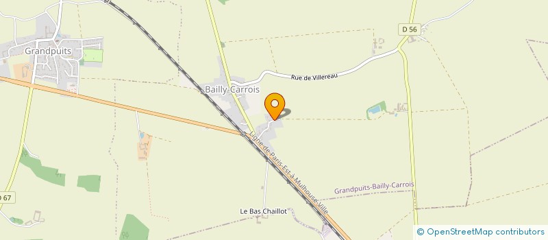 localisation de l'entreprise LE DOMAINE DE JADE à GRANDPUITS-BAILLY-CARROIS