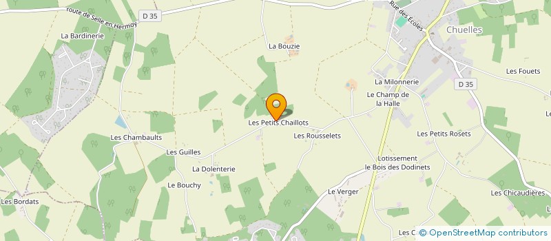 localisation de l'entreprise LE DOMAINE DE LA BALCONNIERE à SAINT-FIRMIN-DES-BOIS