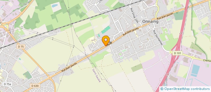 localisation de l'entreprise LE DOMAINE DE LA BRASSERIE  ONNAING