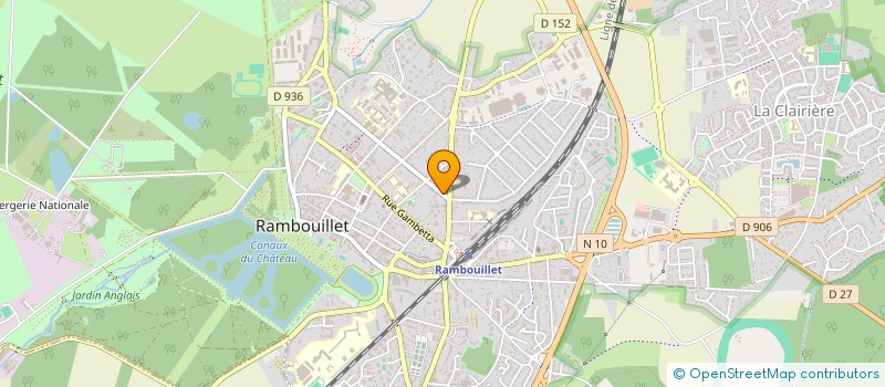 localisation de l'entreprise LE DOMAINE DE LA MARINE  RAMBOUILLET