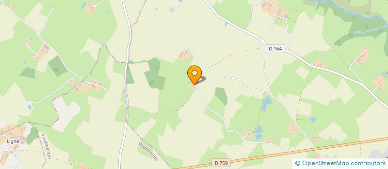 localisation de l'entreprise LE DOMAINE DE LA MAUSSIONNIERE  ARGENTONNAY