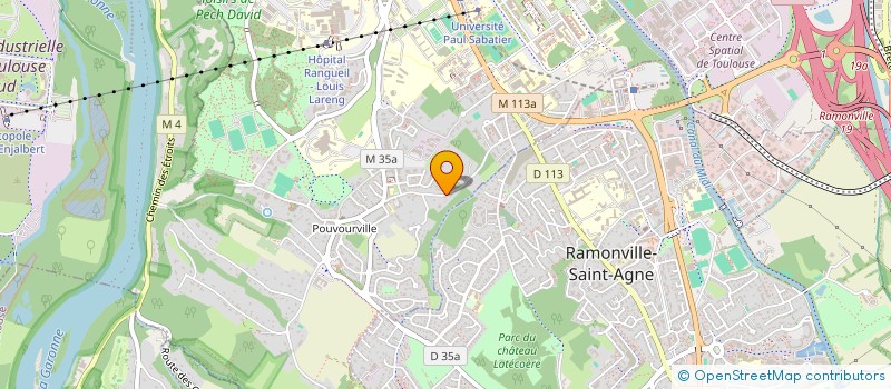localisation de l'entreprise LE DOMAINE DE LA REDORTE à TOULOUSE