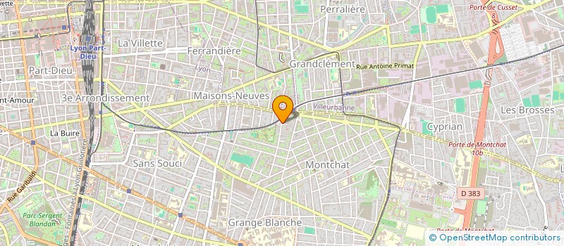 localisation de l'entreprise LE DOMAINE DE LISSIEU  LYON