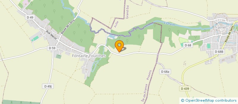 localisation de l'entreprise LE DOMAINE DE NELSON à FONTAINE-FOURCHES