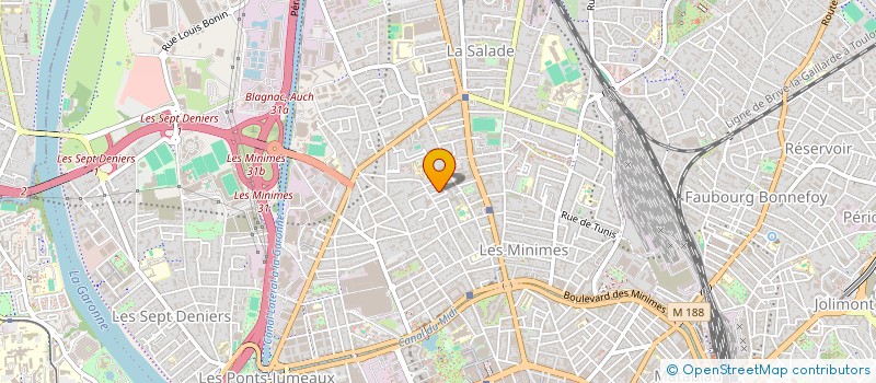 localisation de l'entreprise LE DOMAINE DE PAPOU à TOULOUSE