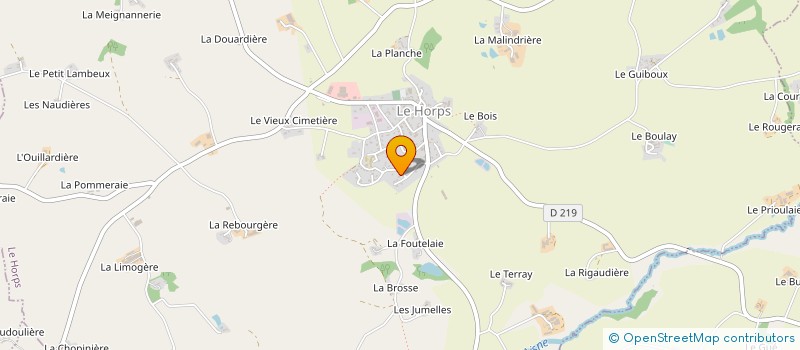 localisation de l'entreprise LE DOMAINE DE REVES à LE HORPS