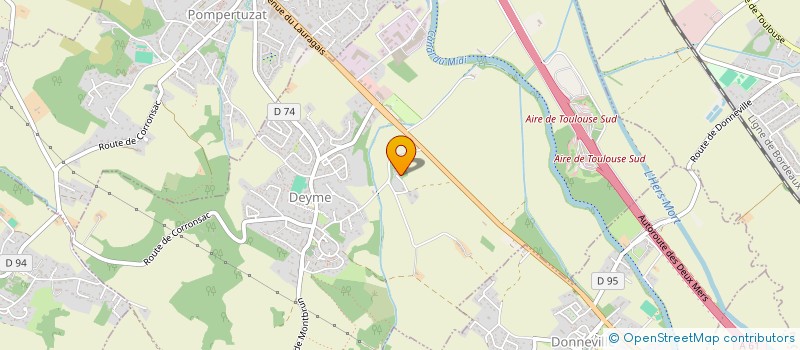 localisation de l'entreprise LE DOMAINE DE TREBONS  DEYME