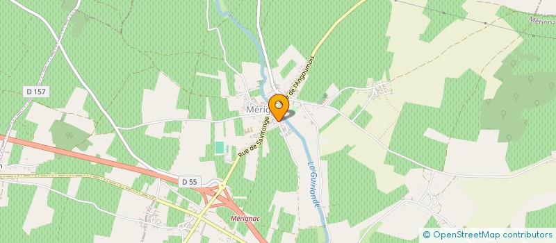 localisation de l'entreprise LE DOMAINE DE ZELA à MERIGNAC