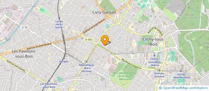 localisation de l'entreprise LE DOMAINE DES ANGES à LIVRY-GARGAN