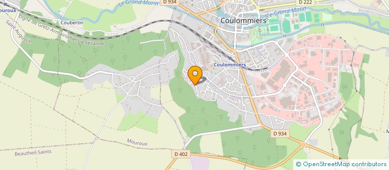localisation de l'entreprise LE DOMAINE DES COTEAUX à BEAUTHEIL-SAINTS