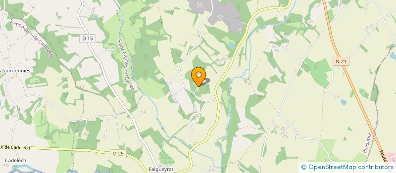 localisation de l'entreprise LE DOMAINE DES DEUX AMIS  PLAISANCE