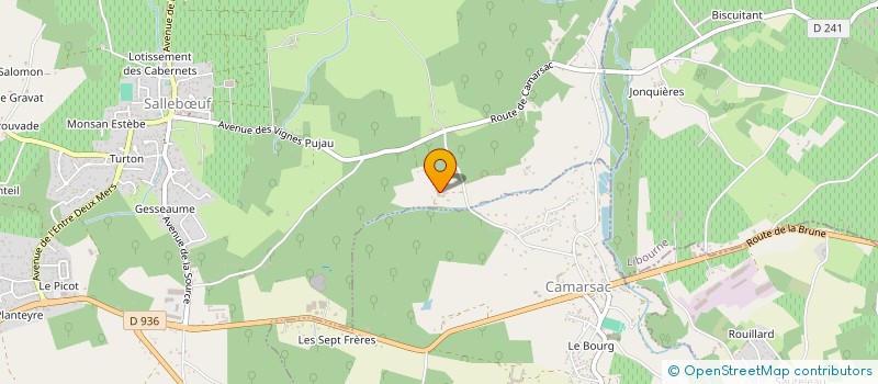 localisation de l'entreprise LE DOMAINE DES DOURNEAUX  SALLEBUF