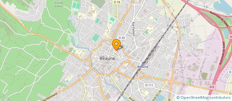localisation de l'entreprise LE DOMAINE DES ENCHANTEURS à BEAUNE