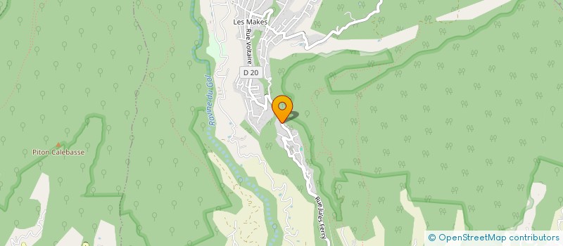 localisation de l'entreprise LE DOMAINE DES ETOILES  SAINT-LOUIS