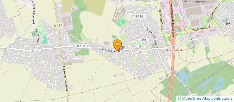 localisation de l'entreprise LE DOMAINE DES FORGES DE L'ARTOIS  DOUVRIN