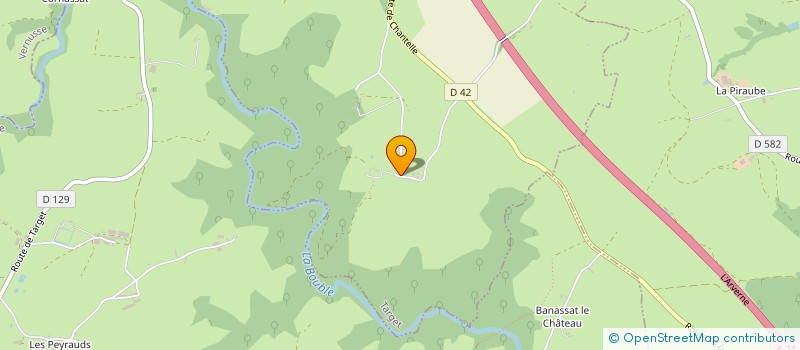 localisation de l'entreprise LE DOMAINE DES GRANDES COTES à TARGET