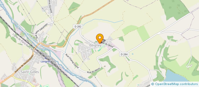 localisation de l'entreprise LE DOMAINE DES MOUSQUETAIRES à PEIGNEY