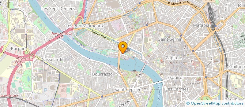 localisation de l'entreprise LE DOMAINE DES PYRENEES à TOULOUSE