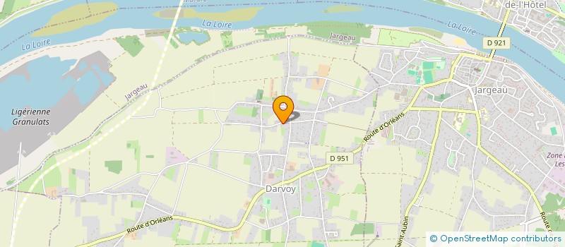 localisation de l'entreprise LE DOMAINE DES SAVEURS  DARVOY
